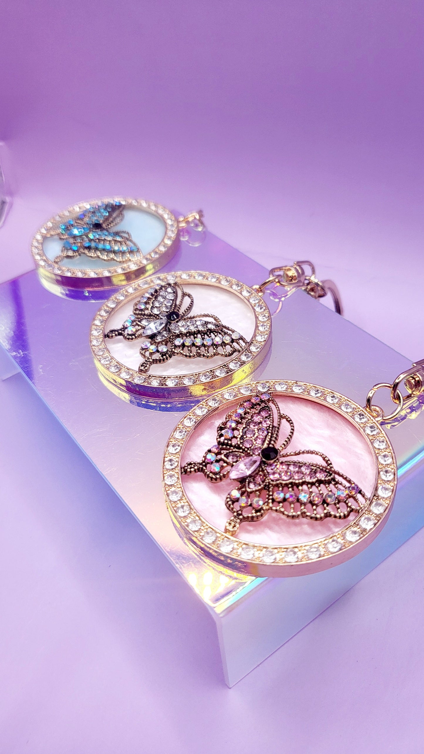 Butterfly Key Ring
