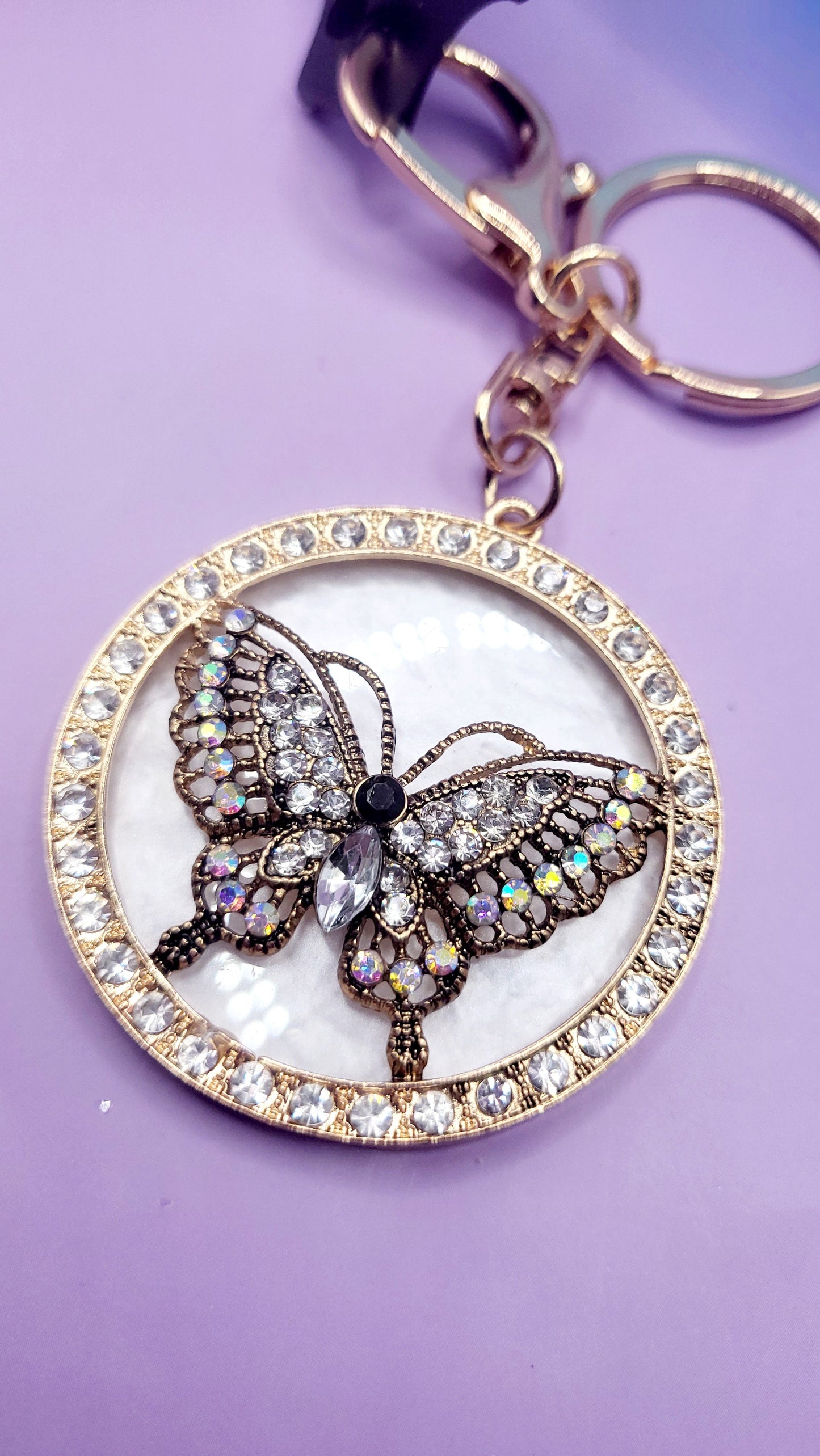 Butterfly Key Ring