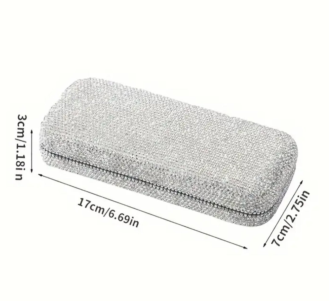 Crystal Encrusted Glasses Case