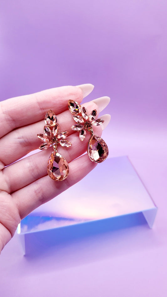 Glam Crush Crystal Earrings