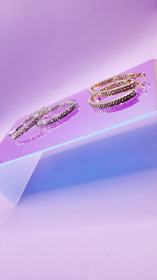 Alani Midi Hoop Earrings