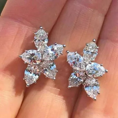 Crystal Cluster Earrings